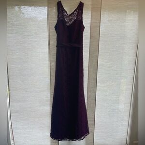 Mori Lee by Madeline Gardner Purple Bridesmaid Dress